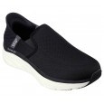 حذاء سكيتشرز سليب انس: دو لوكس ووكر- ارفورد للرجال لون أسود || Skechers Men's Slip-ins RF: D'Lux Walker - Orford Shoes