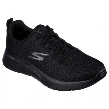 حذاء سكيتشرز جو ووك فليكس كوتا للرجال لون أسود || Skechers Men's Go Walk Flex - Quota Shoes