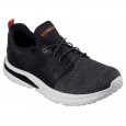 حذاء سكيتشرز ريلاكس فيت: سولفانو كاسبين للرجال لون أسود || Skechers Men's Relaxed Fit: Solvano - Caspian Shoes