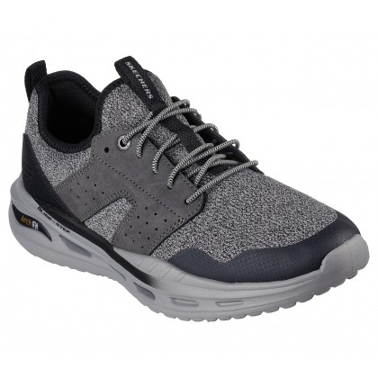 حذاء سكيتشرز ارتش فيت ارفان-جيرمن للرجال لون رمادي || Skechers Men's Arch Fit Orvan - Germain Shoes