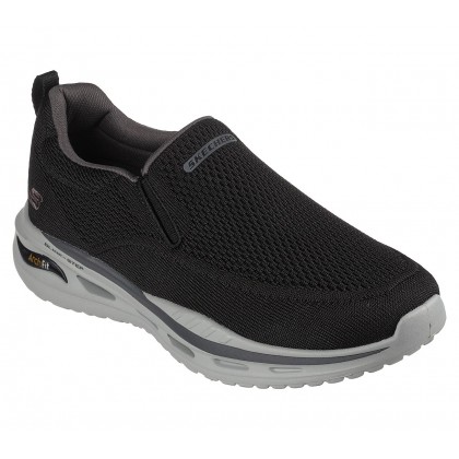 حذاء سكيتشرز ارتش فيت ارفان للرجال لون أسود || Skechers Men's Arch Fit Orvan - Gyoda Shoes