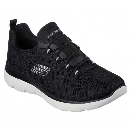 حذاء سكيتشرز سميت - جود تيست للنساء لون أسود || Skechers Women's Summits - Good Taste Shoes