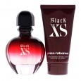 طقم بلاك اكس للنساء من باكو رابان (عطر 50 مل، 75 مل لوشن للجسم) || Black XS Gift Set (2-Piece) by Paco Rabanne