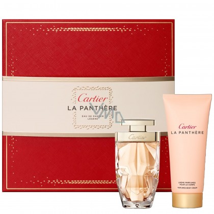 طقم كارتير لا بانثير ليجير او دي بي (50 مل + 100 مل كريم للجسم) || Cartier La Panthere Legere 50ml + 100ml body cream gift set