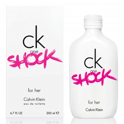 عطر ون شوك فور هيررمن كالفين كلاين سعة 200 مل || CK One Shock For Her EDT By Calvin Klein 200ml