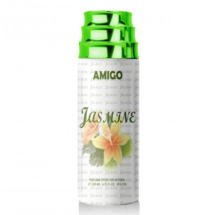 معطر جسم جاسمين من اميجو للنساء سعة 200 مل || Jasmine Body Spray By AMIGO For Women 200 ML