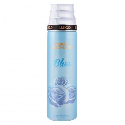 معطر جسم أروماتيك أزرق من اميجو للنساء سعة 200 مل || Aromatic Blue Body Spray By AMIGO For Women 200 ML