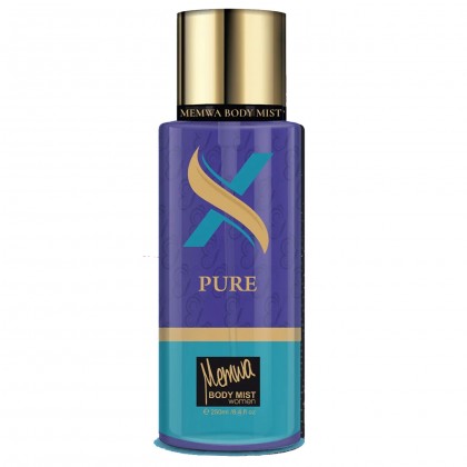 بودي مست اكس بيور من ميموا للنساء سعة 250 مل || X Pure Body Mist By Memwa For Women 250 ML