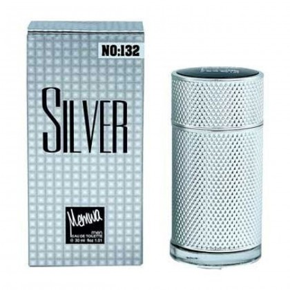 عطر ميني سلفر برائحة أيكون من ميموا للرجال سعة 30 مل || mini SILVER No: 132 EDT By Memwa For Men 30 ML