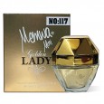 عطر ميني جولدن ليدي برائحة ون مليون ليدي من ميموا للنساء سعة 40 مل || mini Golden Lady No: 117 EDT By Memwa For Women 40 ML