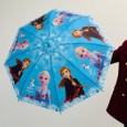 شمسية (مظلة) بتصميم فروزن ايس مع صفارة للأطفال لون أزرق - Disney Kids with Frozen Ice Umbrella