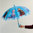 شمسية (مظلة) بتصميم فروزن ايس مع صفارة للأطفال لون أزرق - Disney Kids with Frozen Ice Umbrella