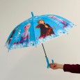 شمسية (مظلة) بتصميم فروزن ايس مع صفارة للأطفال لون أزرق - Disney Kids with Frozen Ice Umbrella