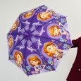 شمسية (مظلة) بتصميم صوفيا مع صفارة للأطفال لون بنفسجي- Disney Kids with Sofia Cover Umbrella