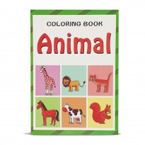 دفتر تلوين وتعليم الرسم للأطفال بأشكال الحيوانات- Coloring Books For Kids Animal