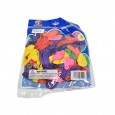 كيس بلالين بألوان متعددة عدد 100 بلون - Multicolour Latex Balloon - 100 Pieces