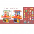 لعبة المطبخ للأطفال (33) قطعة لون أزرق-Play House Spray Kitchen – 33 PCS