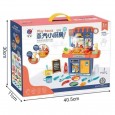 لعبة المطبخ للأطفال (33) قطعة لون أزرق-Play House Spray Kitchen – 33 PCS