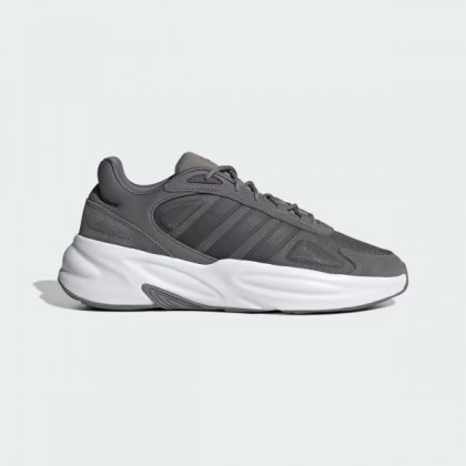 حذاء اديداس أوزيل كلاود فوم للرجال لون رمادي ونعل أبيض-adidas Mens' Ozelle Cloudfoam Shoes - Grey