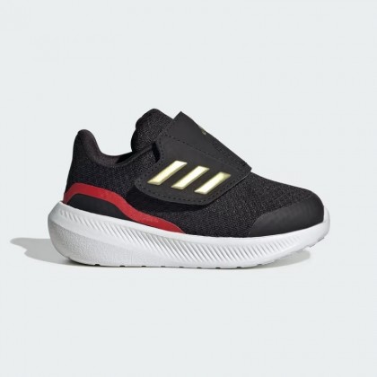 adidas Kids' RunFalcon 3.0 Hook-and-Loop Running Shoes- حذاء اديداس رن فالكون 3 للأطفال لون اسود