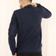 تيشيرت فليس صوف لون كحلي-Sami Boutique Men's Fleece T-shirt