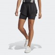 adidas HIIT HEAT.RDY Training 2-in-1 Shorts - Black- شورت اديداس هيل هيت ريدي للنساء لون أسود