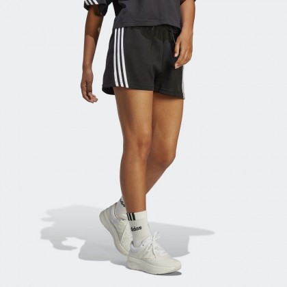 adidas Womens' Future Icons 3-Stripes Shorts - Black- شورت اديداس فيوتشر ايكون 3 خطوط للنساء لون أسود