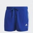 adidas Classic 3-Stripes Swim Shorts - Blue  شورت اديداس كلاسيك 3 خطوط للرجال لون أزرق