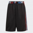 adidas Adicolor Tricolor Long Shorts-Black 