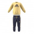 adidas Kids Badge of Sports Logo Jogger Set -طقم اديداس رياضي للأطفال للجنسين 