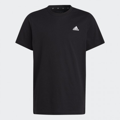 adidas ESSENTIALS SMALL LOGO COTTON تيشيرت  اديداس لون أسود