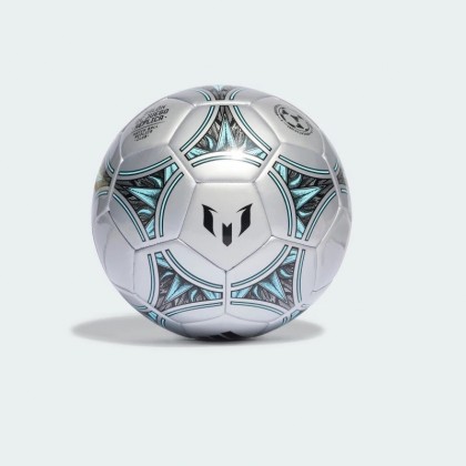 adidas Messi Club Ball - Silver- كرة قدم اديداس ميسي لون سكني