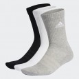 adidas Unisex' Cushioned Crew Socks 3 Pairs