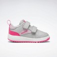 Reebok Kids' Weebok Clasp Low Shoes- حذاء ريبوك ويبوك كلسب للأطفل لون سكني وزهري