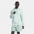 Reebok Men's Classics Natural Dye Hoodie Sweatshirt, green هودي ريبوك كلاسيك للرجال لون أخضر فاتح