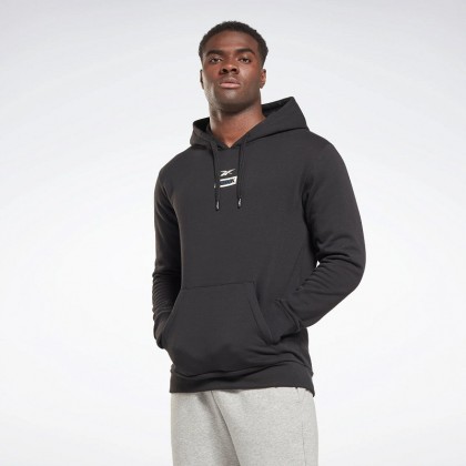 Reebok Thermowarm+Graphene Cotton Hoodie هودي ريبوك قطن لون أسود