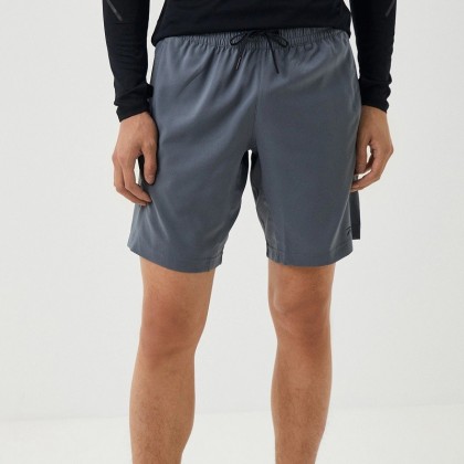 Reebok WOR WOVEN SHORT- شورت ريبوك وور ويفن للرجال لون رمادي غامق