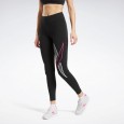 Reebok Cl D Big Vector Legging- بنطون ضيق رياضي من ريبوك للنساء لون أسود