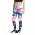 Reebok WOR MYT AOP TIGHT- نبطلون ضيق رياضي من ريبوك للنساء ملون