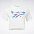 Reebok Women's Identity T-shirt- تيشيرت ريبوك ادينتتي للنساء لون أبيض