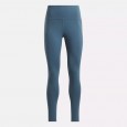 Reebok LUX HR TIGHT- C  بنطال ريبوك ضيق لوكس بخصر مرتفع وتصميم كتل ألألوان لون أزرق