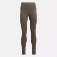 Reebok Women's Lux High-Waisted Tights بنطلون ريبوك ضيق يوغا لون بيج