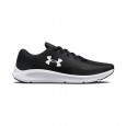 Under Armor Men's Charged Pursuit 3 Running Shoes- حذاء اندر ارمور تشارجد بيرست 3 للرجال لون أسود وأبيض