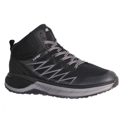 Hi Tec Mens' Trail Lite Mid Shoes- حذاء هاي تك تريل لايت للرجال لون أسود