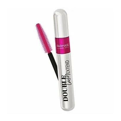 ماسكارا دبل لاش 2 في 1 من فارمسي حجم 12مل- Farmasi DOUBLE LASH EXTEND MASCARA 12 ml