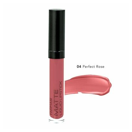 أحمر شفاه سائل مات من فارمسي درجة 04 بيرفكت روز حجم 4مل- Farmasi Mat Ruj - Matte Liquid Lipstick No 04 Perfect Rose 4 ml