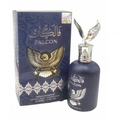 عطر فالكون من وادي الخليج للرجال سعة 100 مل - Falcon Wazeer Extrait De Parfum EDP By Wadi Al Khaleej for Mens 100 ML