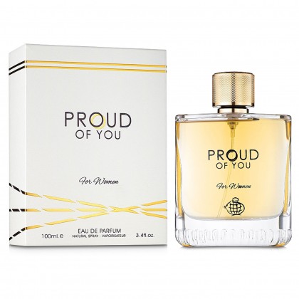 عطر برود اوف يو من فراجرانس وورلد للنساء سعة 100 مل - Proud Of You EDP By Fragrance World for Womens 100 ML