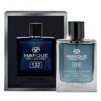 عطر ماركيو كوليكشن رقم 132 للرجال 25 مل - Marque Collection N-132 perfumed water for Men 25 Ml