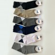 جوارب 2way متوسطة الطول عدد 6 أزواج للجنسين بألوان متعددة- 2way Cushioned Low Cut Socks